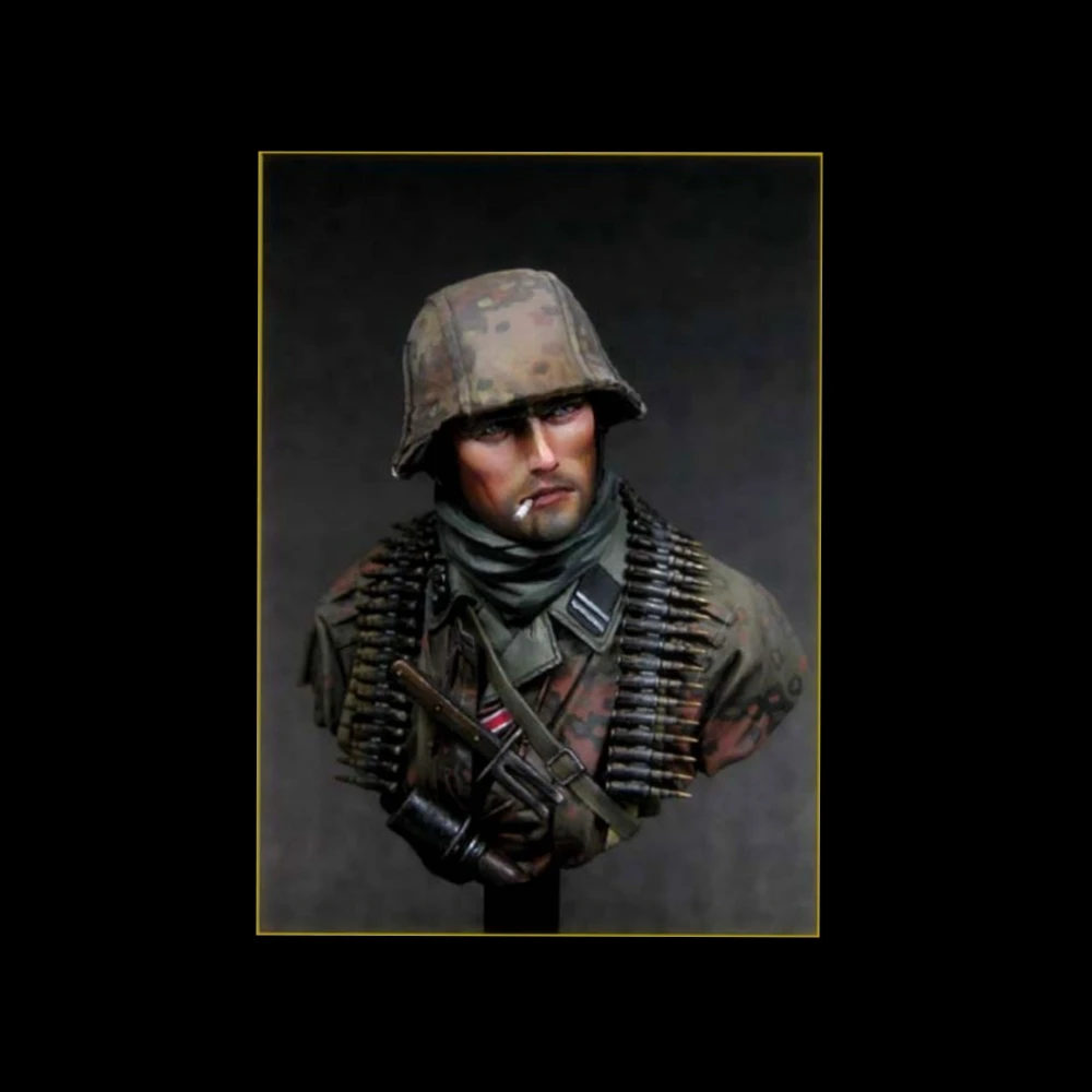 Spring Camouflage Soldier Chest X-019 Model Kit Resin Kit for Collectors And Hobbyists