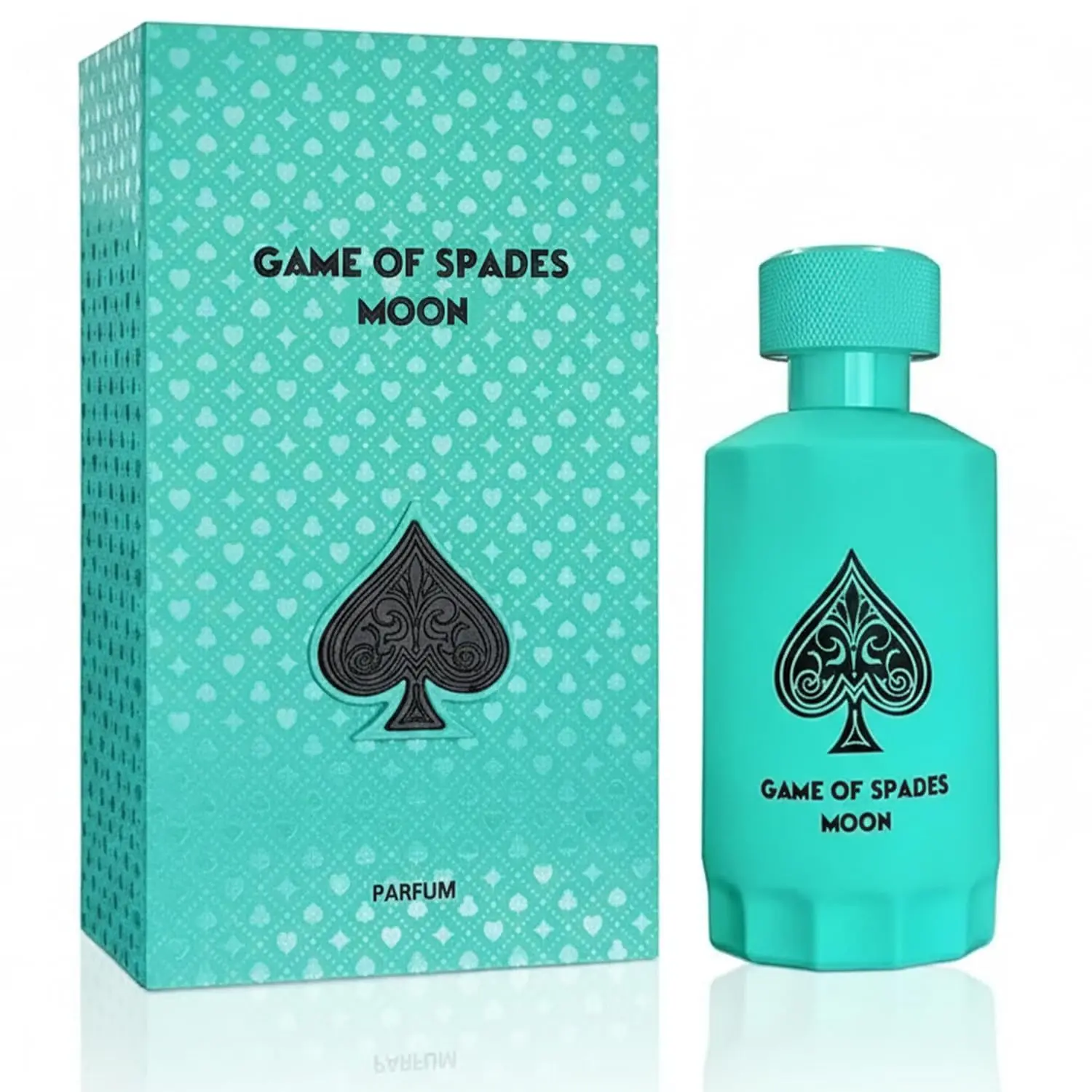

Парфюм Jo Milano Game of Spades Royale Wildcard Moon, стойкий нишевый аромат-спрей, подарок на День матери, выпускной, 3.4 унции