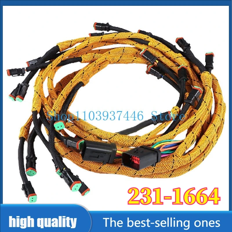 Wiring Harness 231-1664 2311664 Compatible with Excavator E365C E365CL E365CLMH
