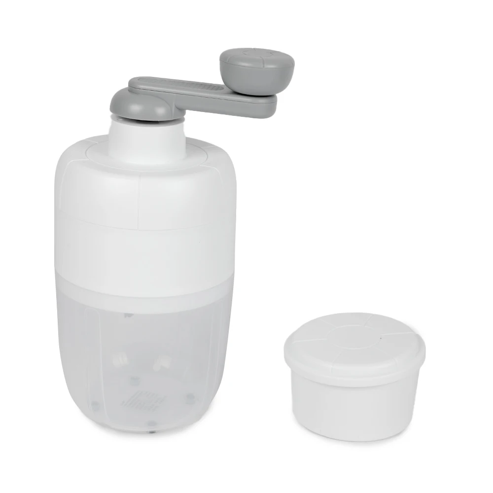 Household Hand Ice Crusher and Shaved Ice Machine Portable Ice Breaker Smoothie Machine Mini Shaving Machine