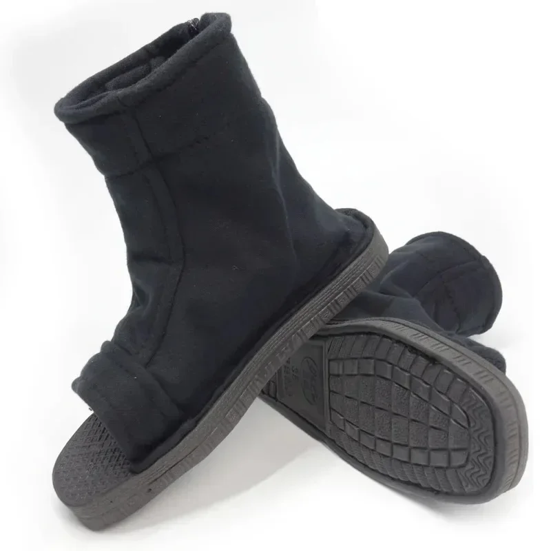 Anime Cosplay Props Shoes Boots Uzumaki Kakashi Itachi Sakura Sasuke Men Women Black Sandals Halloween Christmas OOASM3