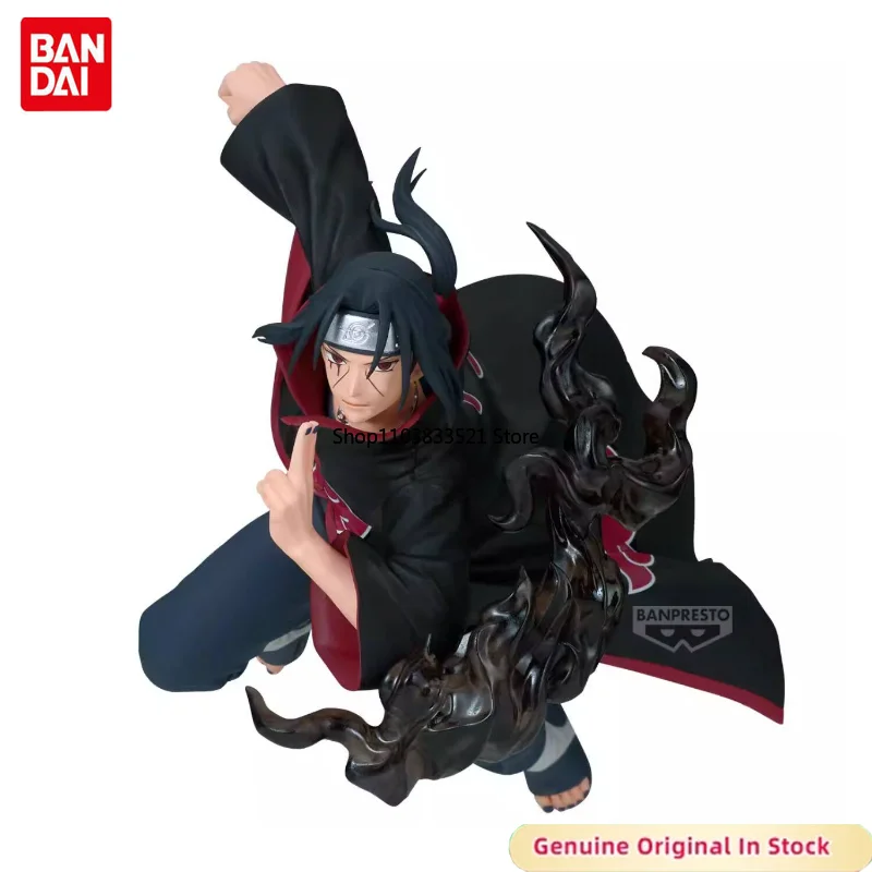 

BANDAI Original Anime NARUTO SHIPPUDEN Itachi Uchiha Character Action Model Desktop Ornaments Collectible Hobbies Collectible