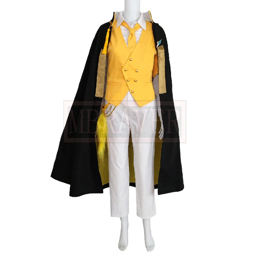 Vtuber Nijisanji Kenmochi Touya Gaku Cosplay Costume Halloween Christmas Party Uniform Custom Made Any Size