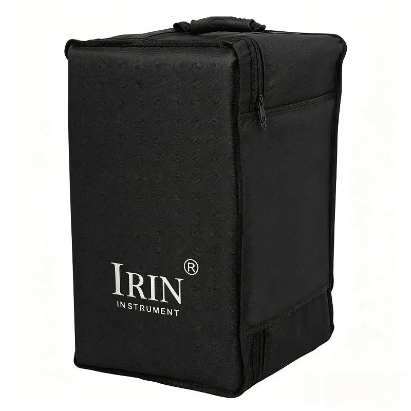 Thickened Black Cajon Bag Waterproof Wear-resistant Breathable Shoulders Portable Cajon Bag Percussion Instruments Accessories