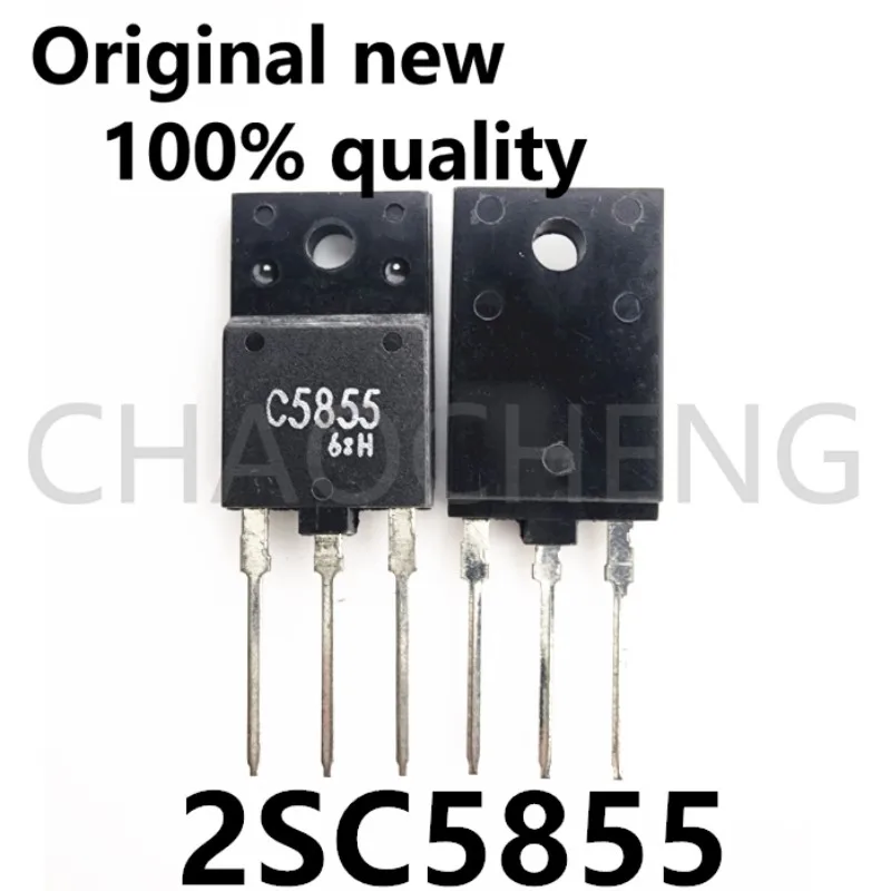 (5-10pcs)100% New 2SC5855 TO-3P C5855 Chipset