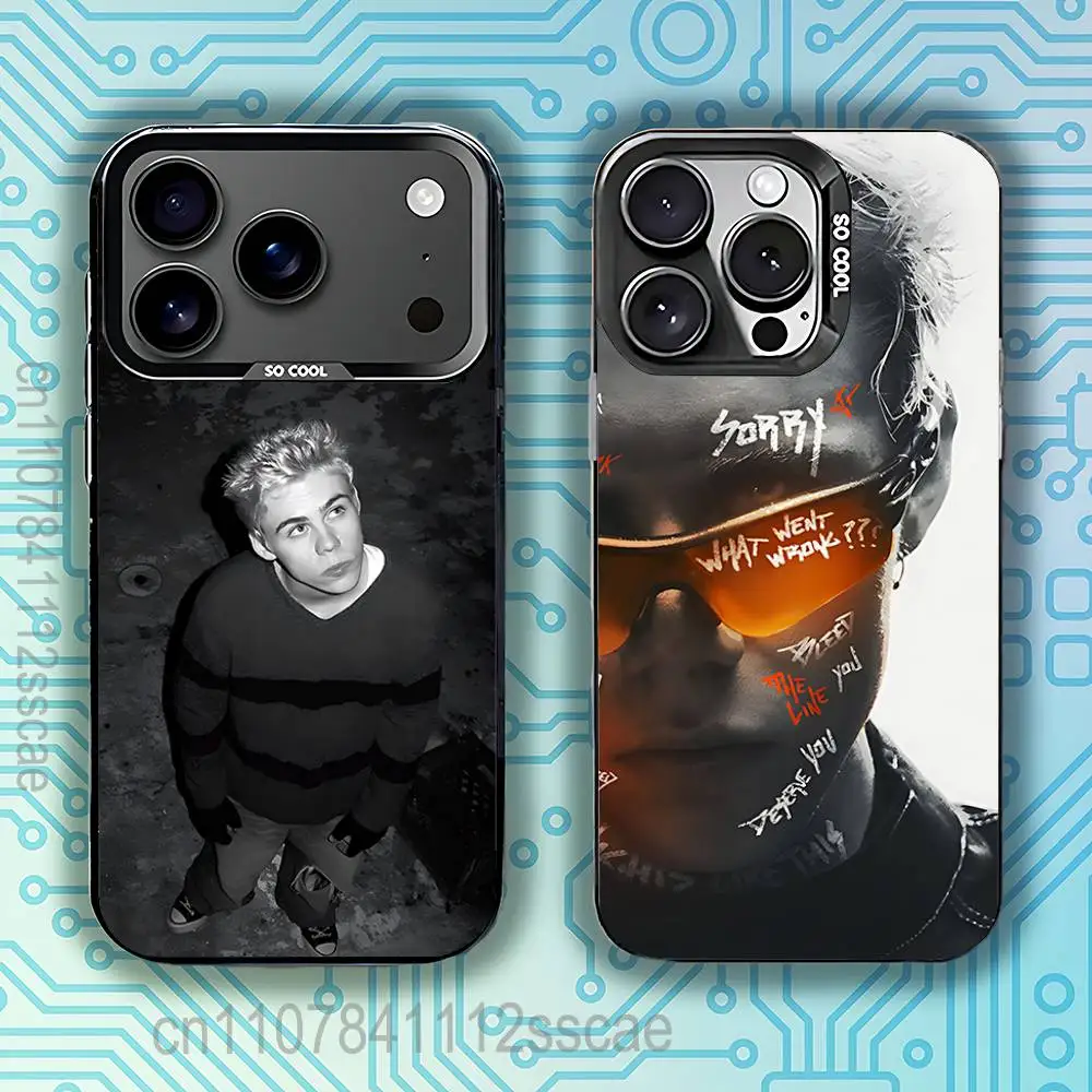 

The Kid L-Laroi SINGER Phone Case For iPhone 17,16,15,14,13,12,11,Pro,Max,Plus,E,Air,Mini Anti Fall Black Bumper