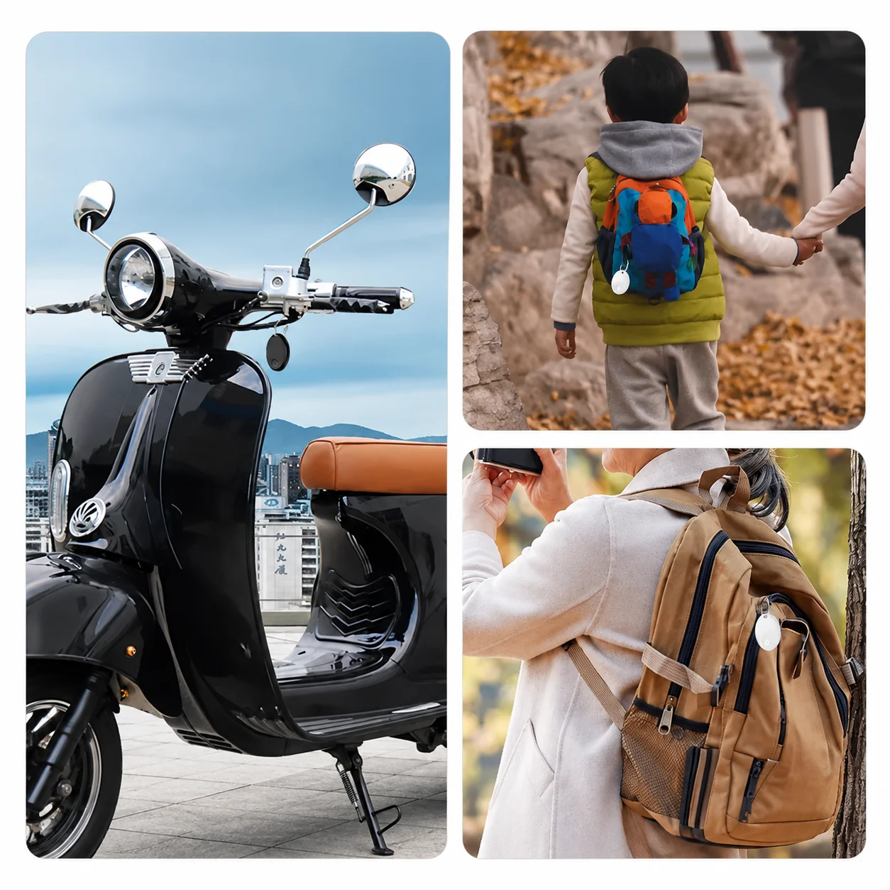 Mini Bluetooth GPS Tracker Device For IOS Apple Find My App Smart Tag Anti-Lost Reminder Key Luggage Backpack Kid Pet Finder - view 6