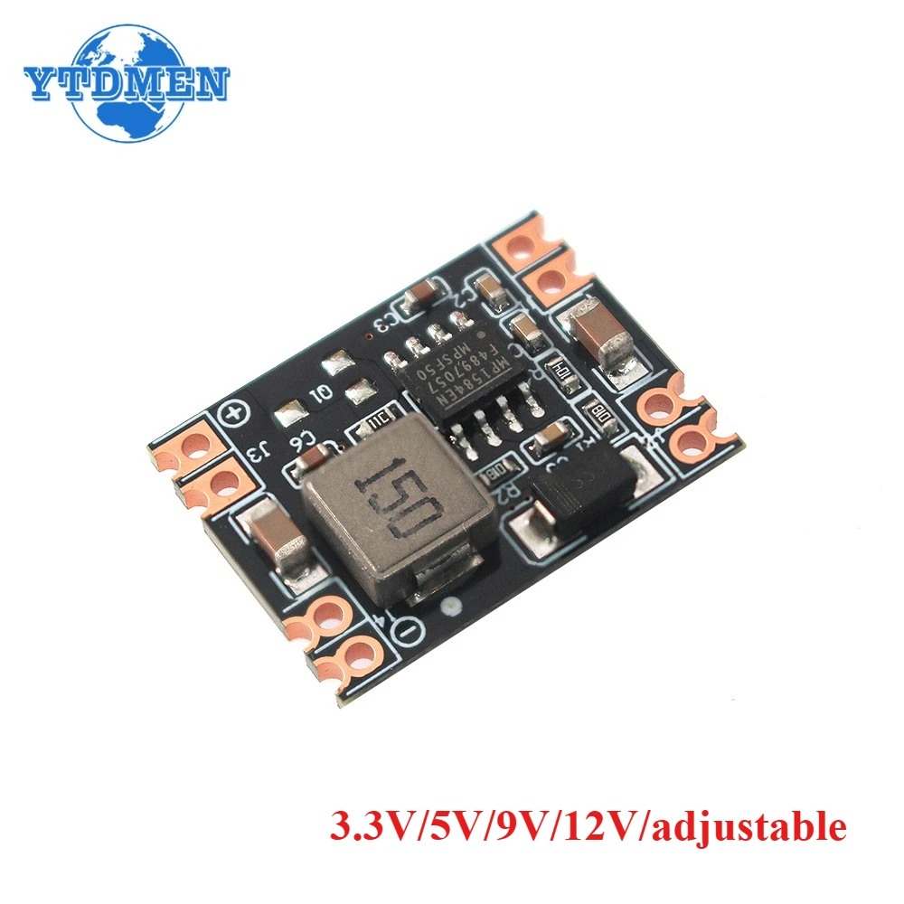 DC-DC Step Down Board 3A Regulated Power Module MP1584EN 24V 12V 9V To 3.3V 5V Adjustable Output Buck Module