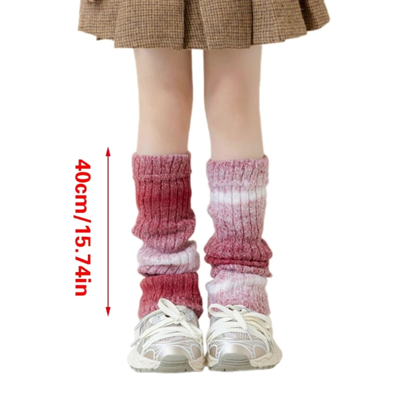 Children Leg Warmers Japanese Leg Protectors Breathable Girl Knitting Leggings