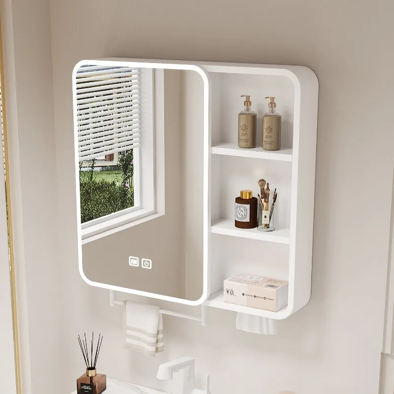 Toilet Mirror Bathroom Cabinet Over Makeup Decorations Modern Storage Cupboard Organizer Jewelry Archivadores Trendy Furniture