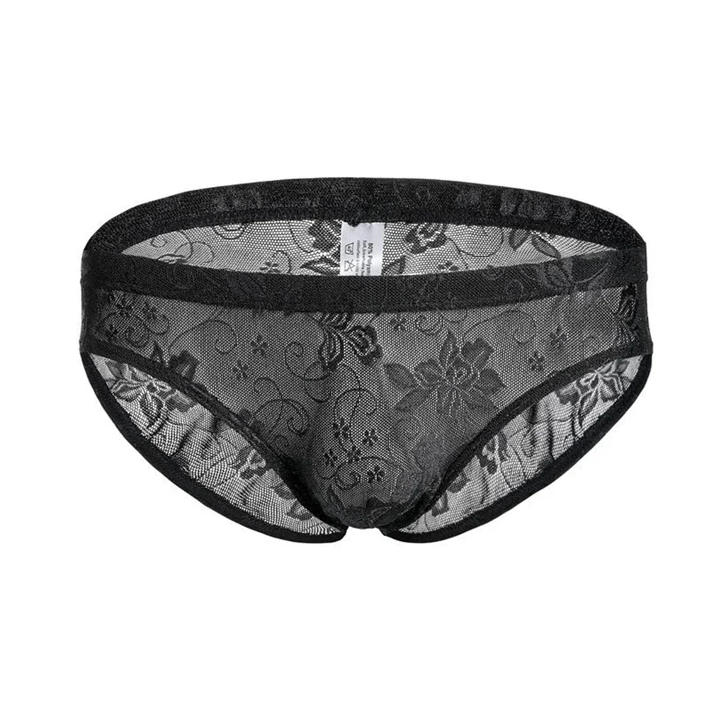 Cuecas de lingerie transparentes respiráveis Lingerie respirável XL renda transparente para uso em todas as estações aplicável para homens