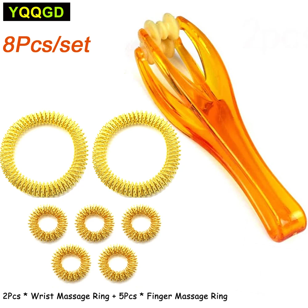 

Finger Massager Hand Massage Roller Tool,Blood Circulation Tool,Hand Roller for Arthritis and Carpal,Stress Relief,Pain Relief