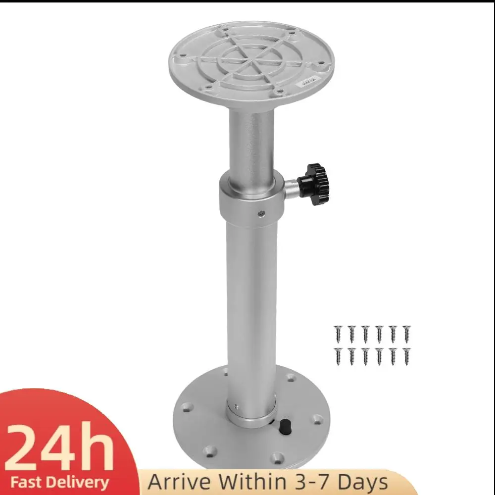 

Aluminum Alloy Stand Base One-Leg Lifting System Removable Lifting Table Legs 27.5In for Boat Yacht Motorhome Caravan