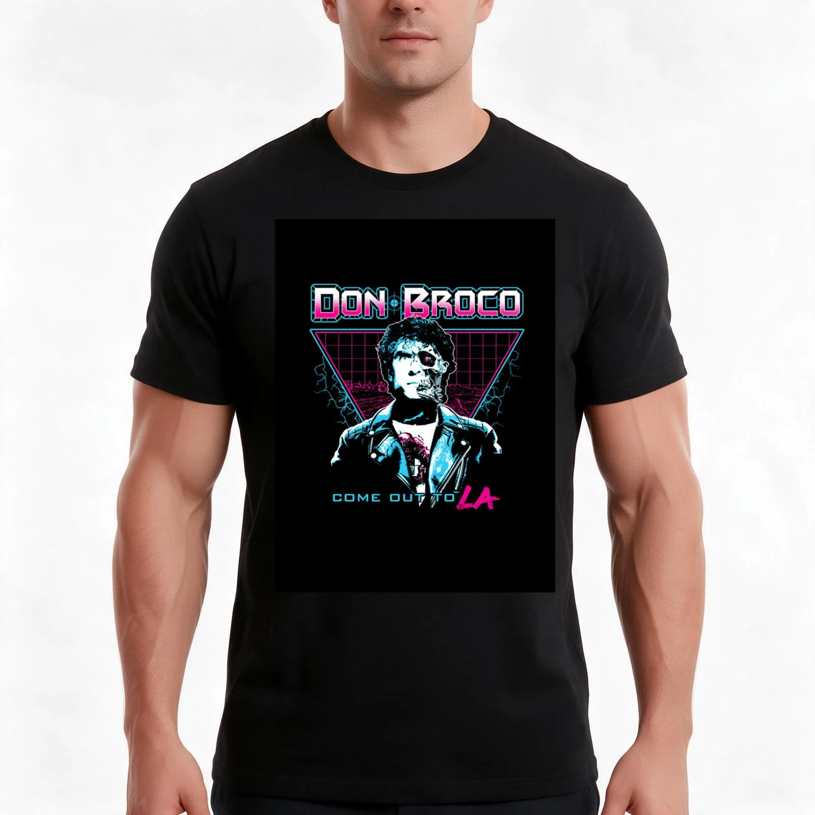 Don Broco - Come Out to LA T-Shirt Summer Casual Cotton Tee Oversized Streetwear Tops Vintage Graphic Print Unisex Men Women