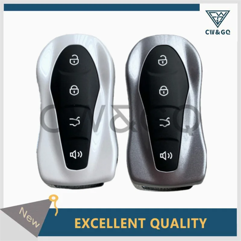 

XNRKEY 4 Button Car Smart Remote Key 433Mhz 4A Chip for Geely Atlas Tugella Azkarra Coolray Okavango Proton Emgrand X7 GS Binray