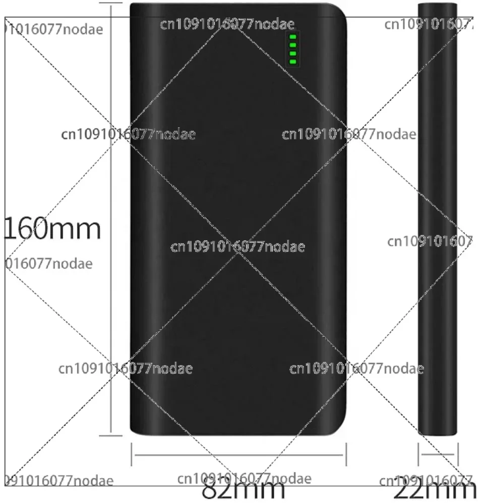 Lithium Ion Battery Pack NB7102 DC USB-C 3.7V 17500mAh 64.75Wh 18650 Li Ion Rechargeable Battery