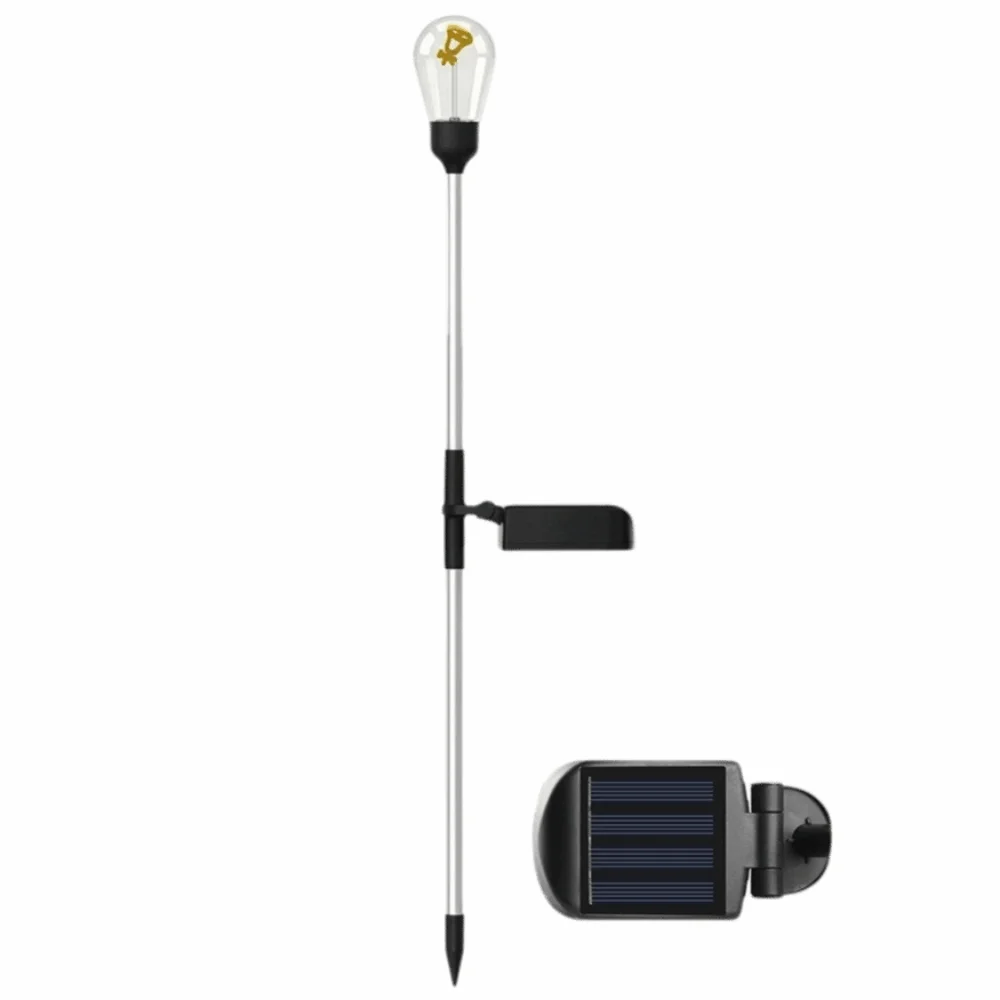 

Solar Powered Solar Light Waterproof IP65 Rated Solar Pathway Light 3000K Tungsten Filament Simple Installation