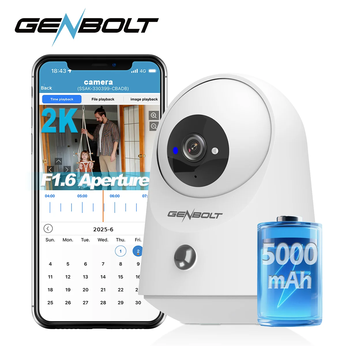 Genbolt 2K Wifi Ind…
