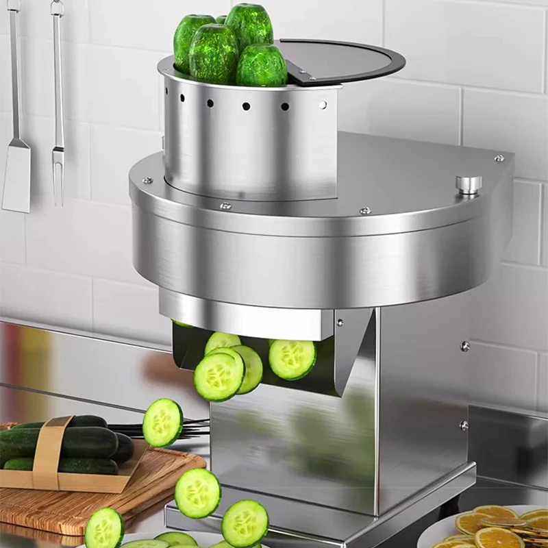 가정용 전기 야채 과일 슬라이서 기계, 절단기 블레이드 포함, 야채 가공 기계, 1-7mm