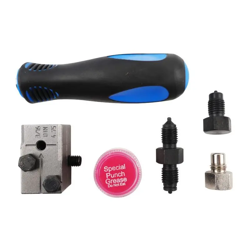 

Набор инструментов для развальцовки автомобильных тормозных трубок 4,75 мм, для авторемонта, обслуживания, сборки, крепления и разборки