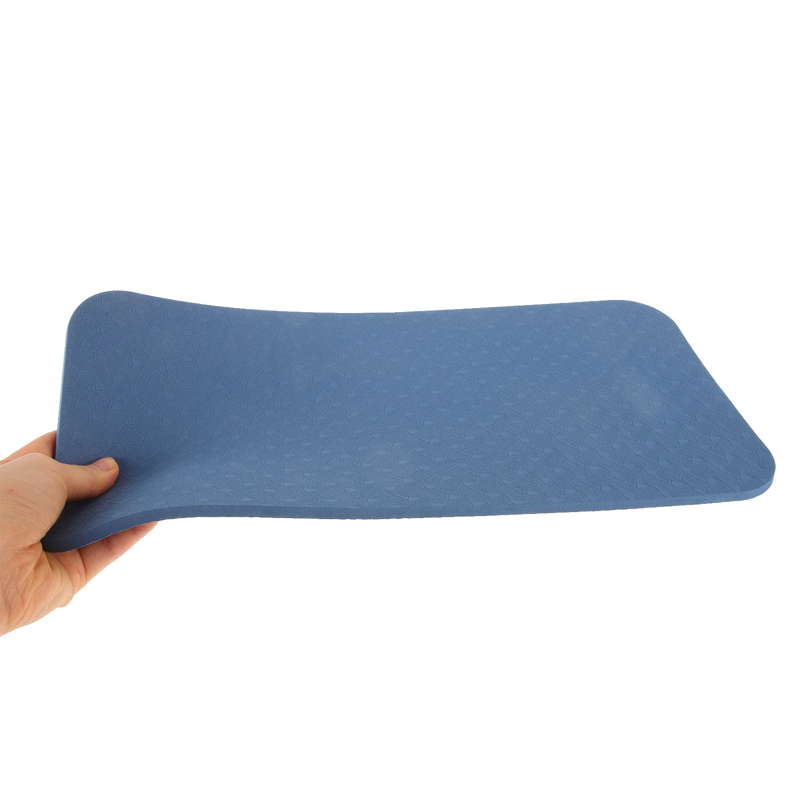 Estera antideslizante para máquina de coser, cojín artesanal azul grueso para Pedal de pedal, uso doméstico, almohadilla duradera para máquina, estera de Yoga para Fitness