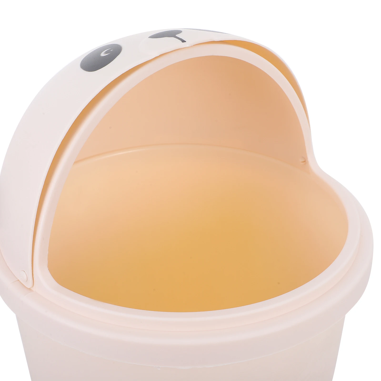 

Panda Trash Can Waste Basket for Bathroom Trashcan Cars Outdoor Bin Plastic Countertop Cans Bedroom Garbage Office