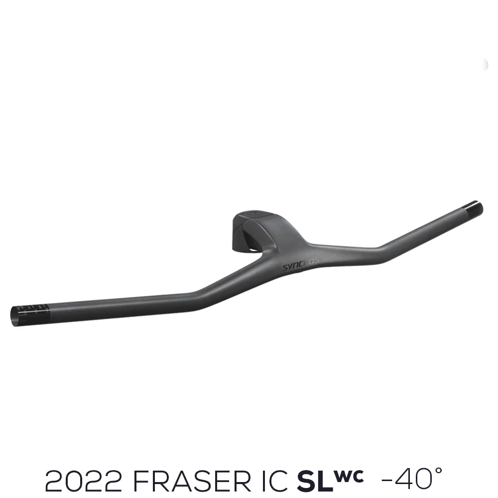 AliExpress ULLICYC NO logo New Style Full Carbon Fibre FRASER IC SL WC 740MM -40° Integrated MTB Handlebar Black Matte,70-100mm