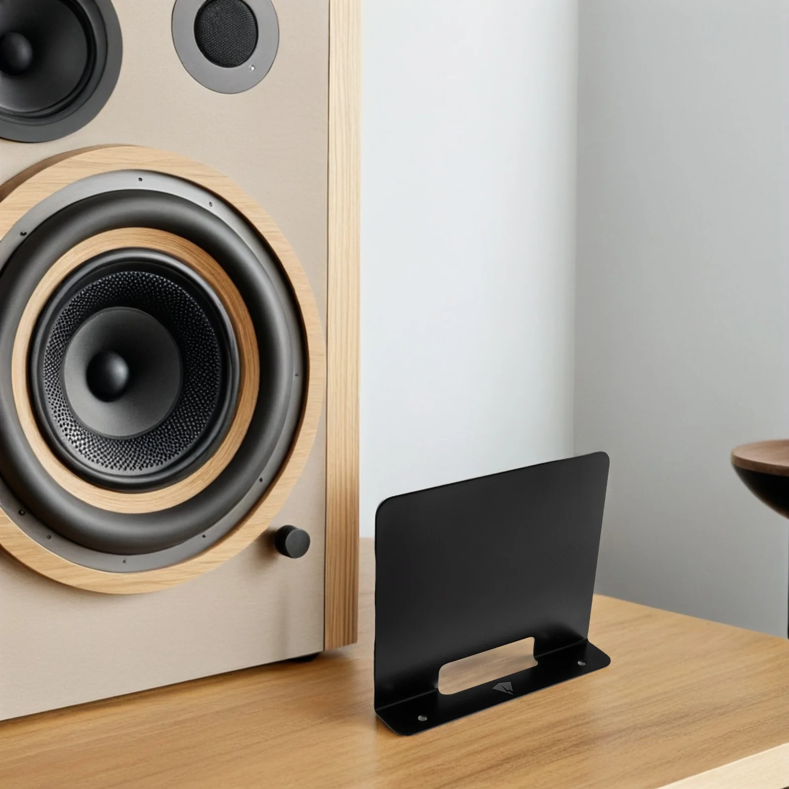 

Speaker Wall Mount Universal Metal Bracket Wall Holder Stand Organizer for Home Bedroom Bathroom Speaker Holder