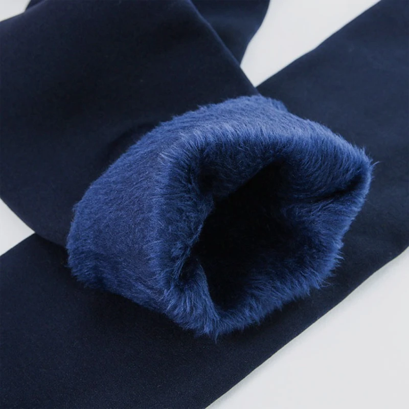 سميكة الصوف اللؤلؤ طماق لخريف شتاء الحرارية القدم خطوة بانت حجم كبير نمط عبر الحدود #1