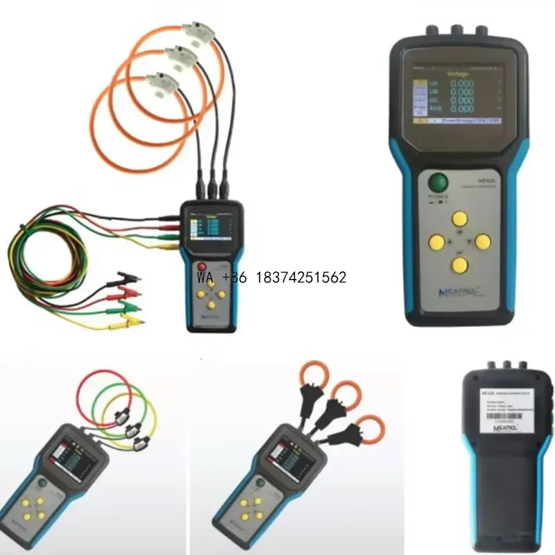 Wmwmnu for PLS-ME435 Digital Energy Meter Three-Phase Portable Power Meter Power Factor Meter