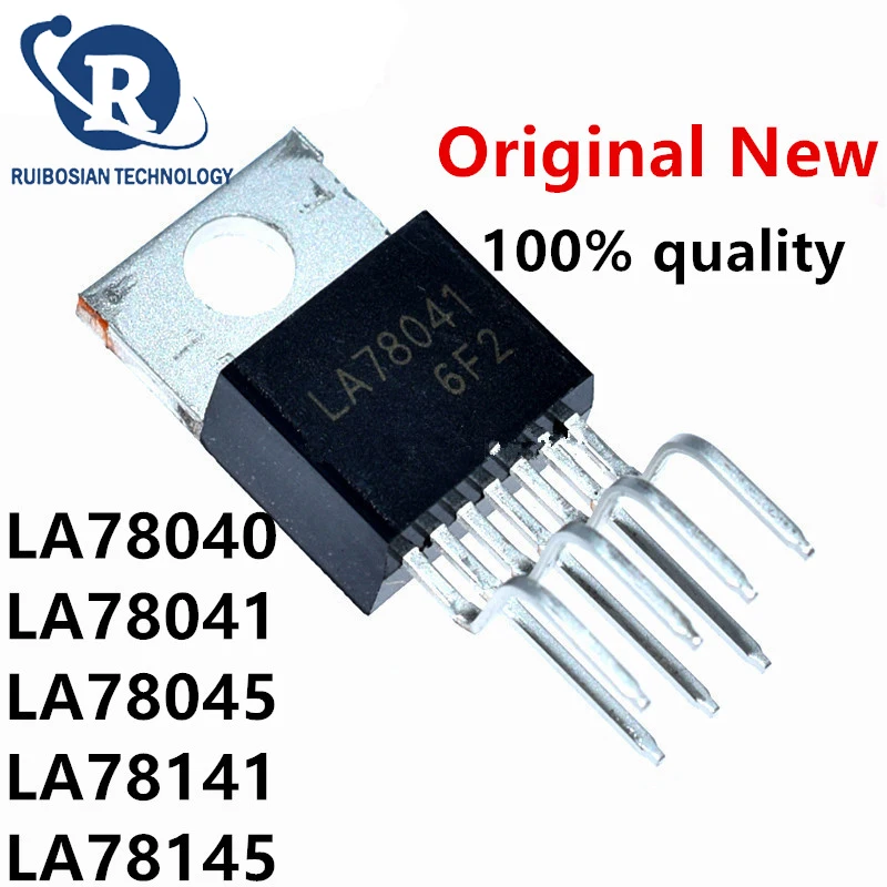 10PCS LA78040 LA78045 LA78041 LA78145 LA78141 LA78040B TO220-7 Field Scan IC