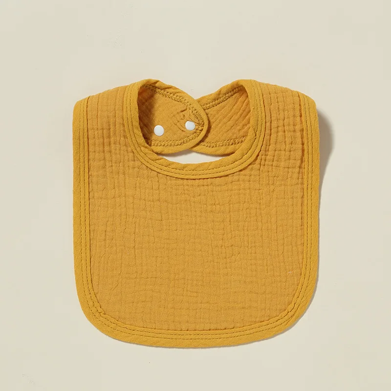 Soft Cotton Gauze Baby Bibs, Panos de Burp Recém-nascidos, Toalha de Saliva Infantil, Toalha de Alimentação Suave, Cor Sólida, Menino, Menina,