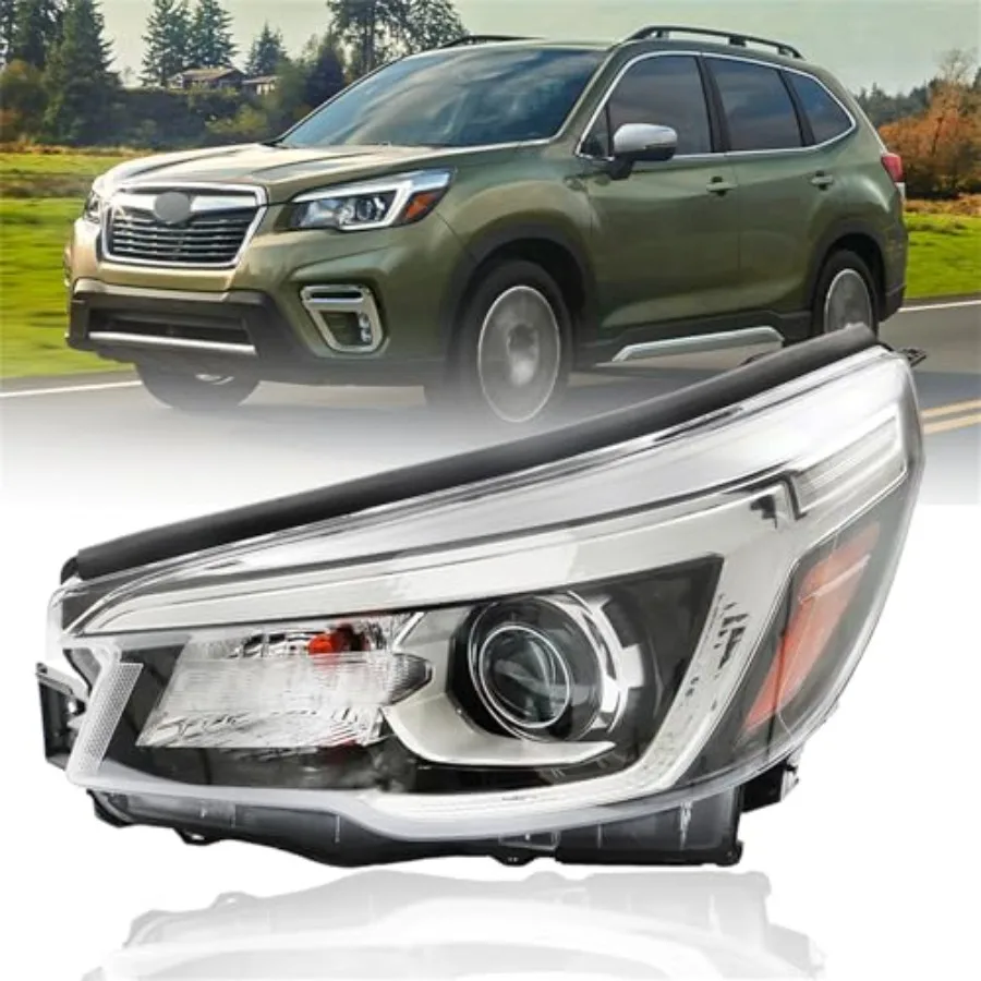 مجموعة مصابيح أمامية بديلة للمصابيح الأمامية اليسرى لعام 20192020 مع ترقية LED عالية الأداء من جانب السائق AFS مع تعزيز #1