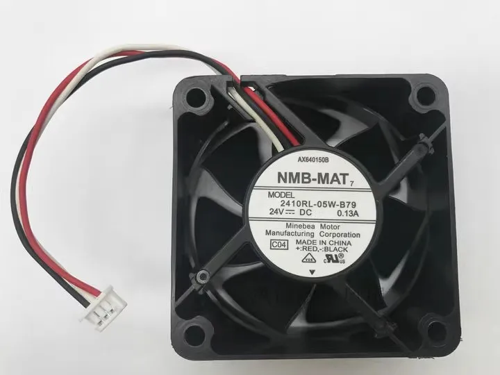 

Free shipping original 6025 2410RL-05W-B79 24V 0.13A 6CM inverter cooling fan