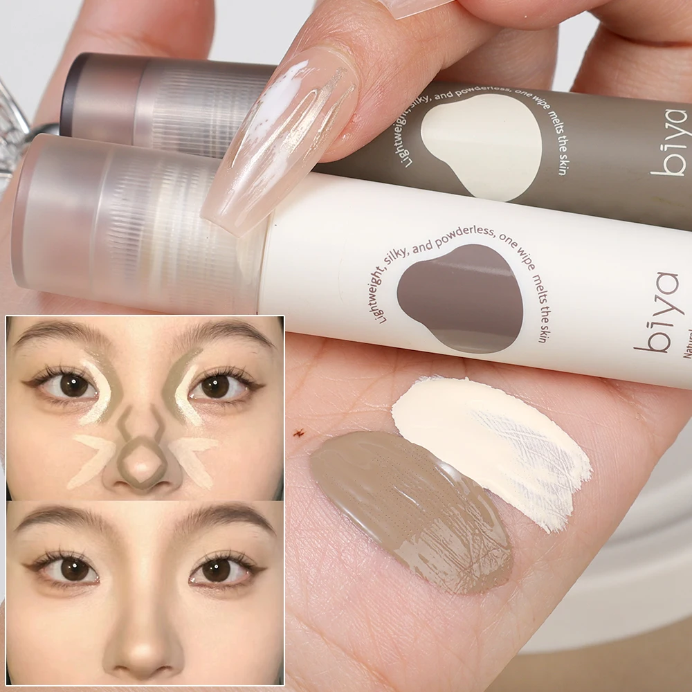 Highlighter Repair Contouring Sticks Oil-control Concealer Pencil Waterproof Lasting Brightening Nose Shadow Bronzers Makeup Pen image 3