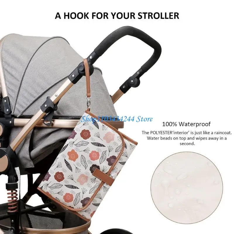 Babyluier aankleedkussen Reiswisselmat Liner Baby-pasgeboren luierlakenbeschermer Opvouwbaar aankleedkussen