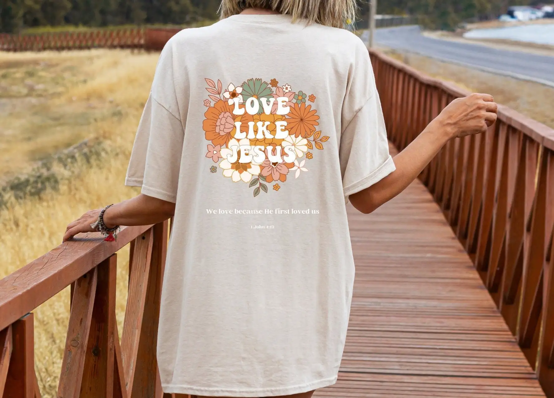 Love Like Jesus T Shirt Make Heaven Crowded Is King Back Front Quotes Christian Motivational Inspirational Kind Positive