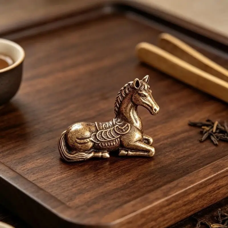 Horse Figure Home Decor Ornament, Horse Statue Ornament Get Rich Immediately, Handicraft, Home Decoration