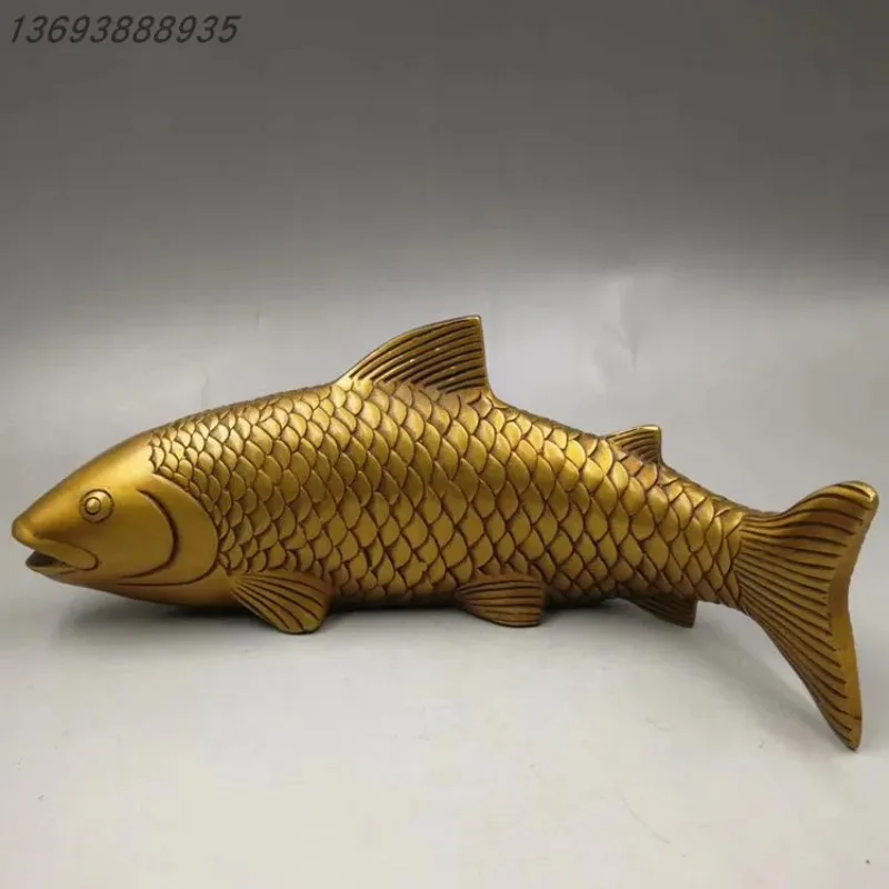 Brick and mortar store direct sales hot-selling fish animal sculpture ornaments, more fish every year, home living room decorati
