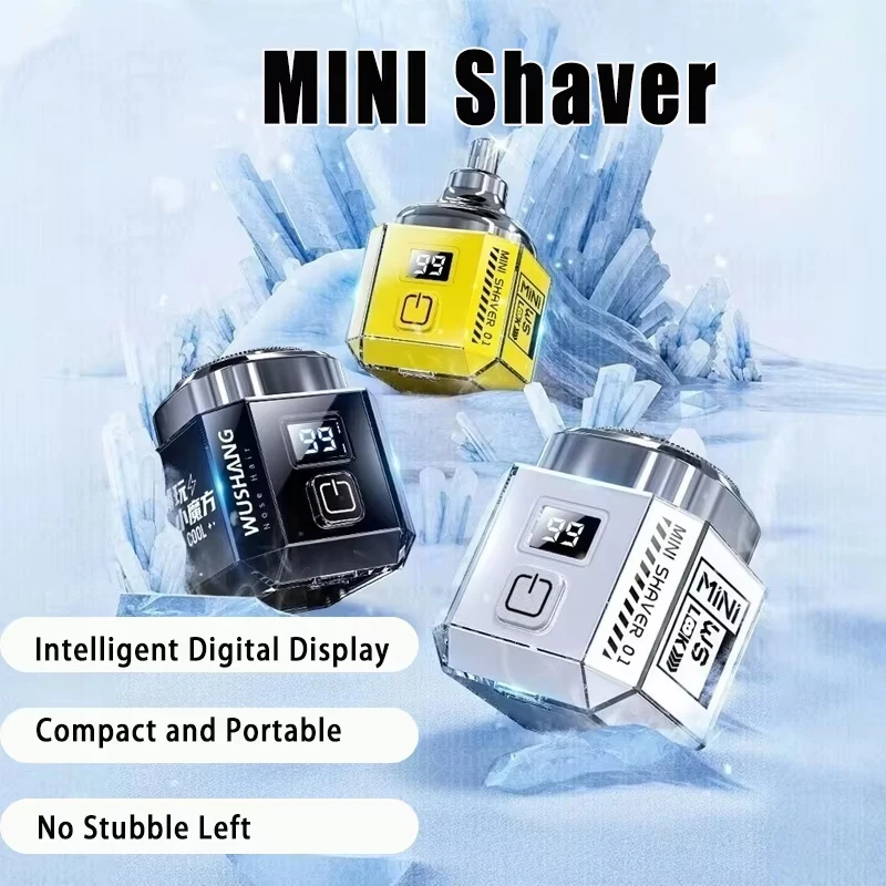 

Бритва мужская электробритва многофункциональная интеллектуальная портативная мини-триммер двойного назначения с аккумулятором для волос в носу бритва