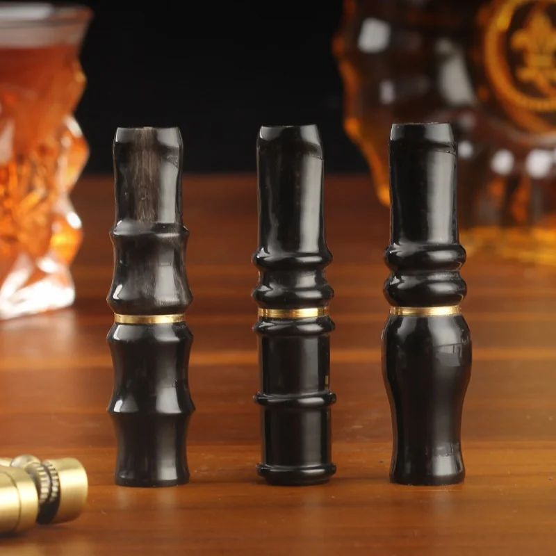 Cigarette holder activated carbon filter, male coarse and fine dual-use filter, cigarette tar purification cigarette