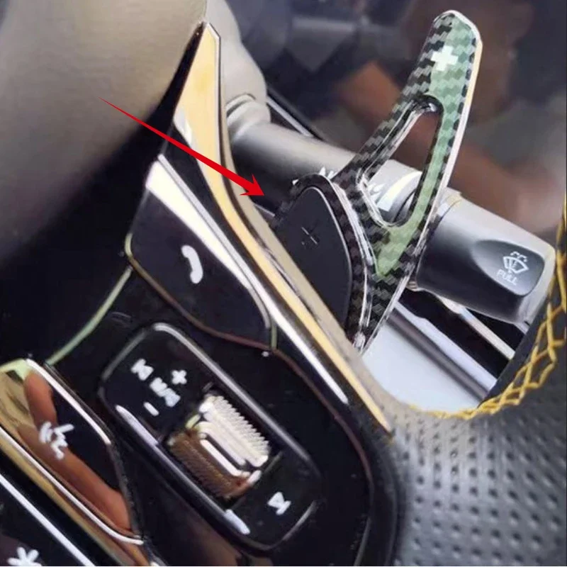 Shift Paddle Extension Shifters For GAC Empow Trumpchi GS8 2021 2022 2023 2024 2025 Car Steering Wheel ABS Auto Accessories