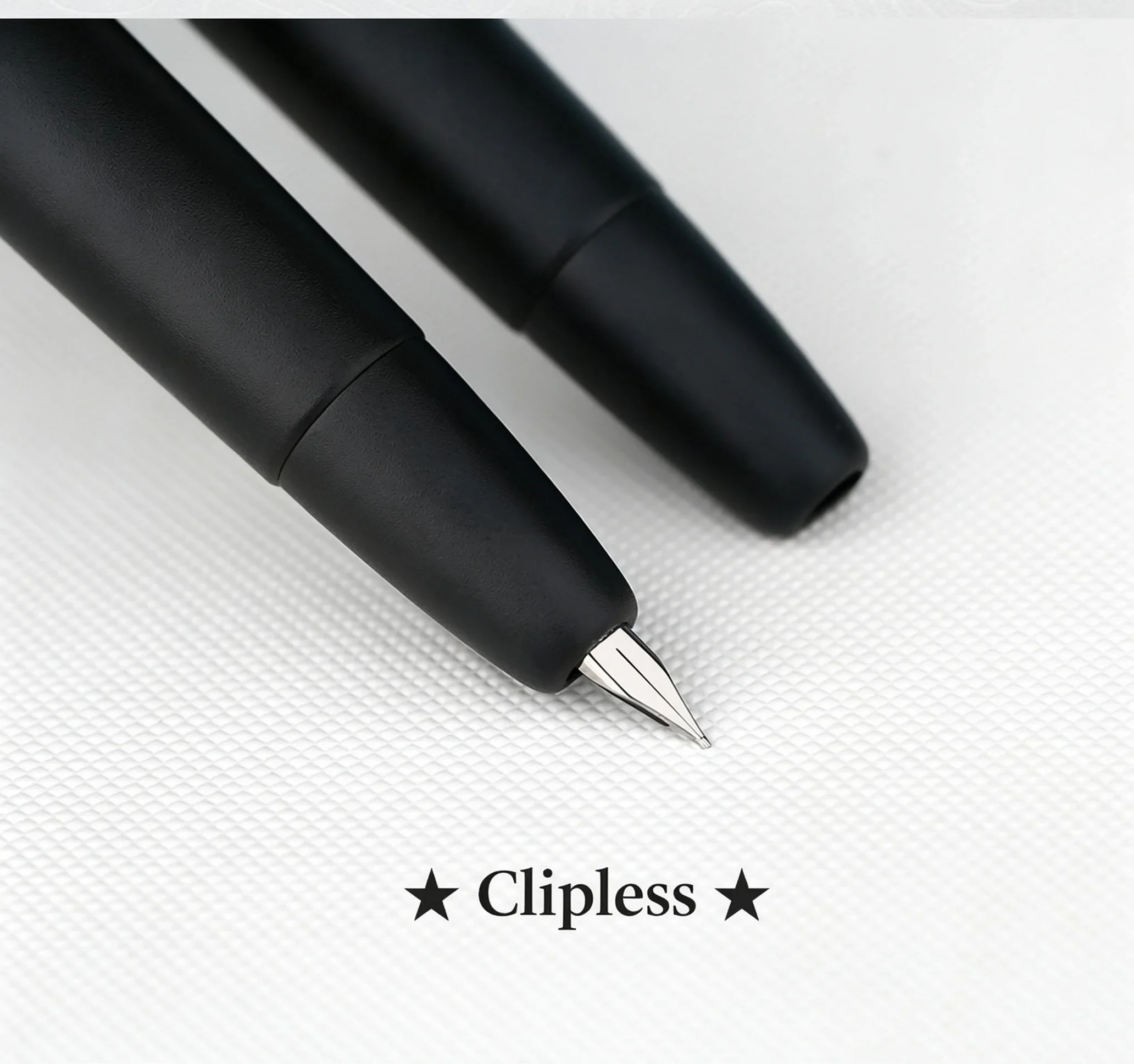 MAJOHN A1 2026 Press-Type Telescopic Fountain Pen Black Warrior Metal Body Fine Nib Posture Correcting Calligraphy Pen Gift