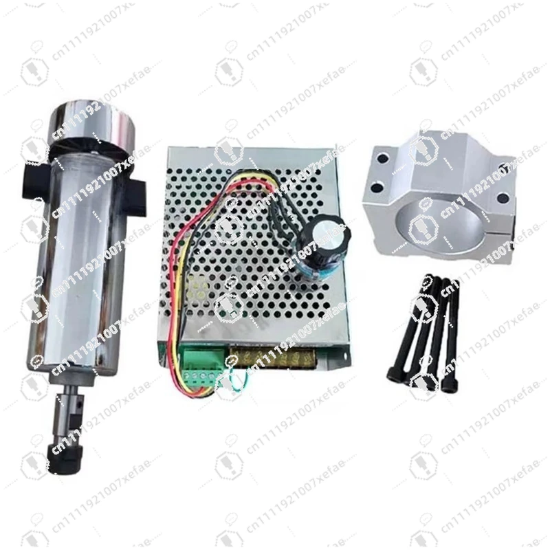 Air-cooled 800-watt high-speed spindle motor with power governor DC110V 20000 rpm ER11/ER16