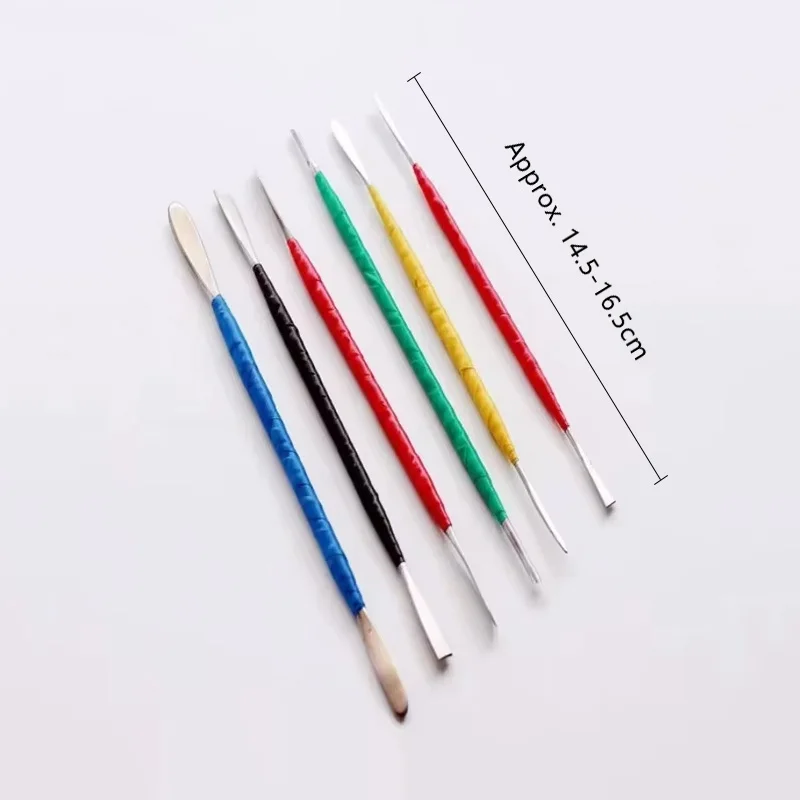 6pcs/set Cay Tools Pottery Sculpture Handmade Art DIY  Clay Tool Stainless Steel Double Heads Handicraft Tools Polymer Clay