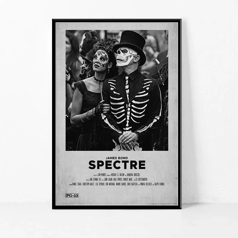 Vintage Movies Posters Black and White Movie Canvas Painting Wall Art Pictures for Living Room Prints Murals Home Decoration