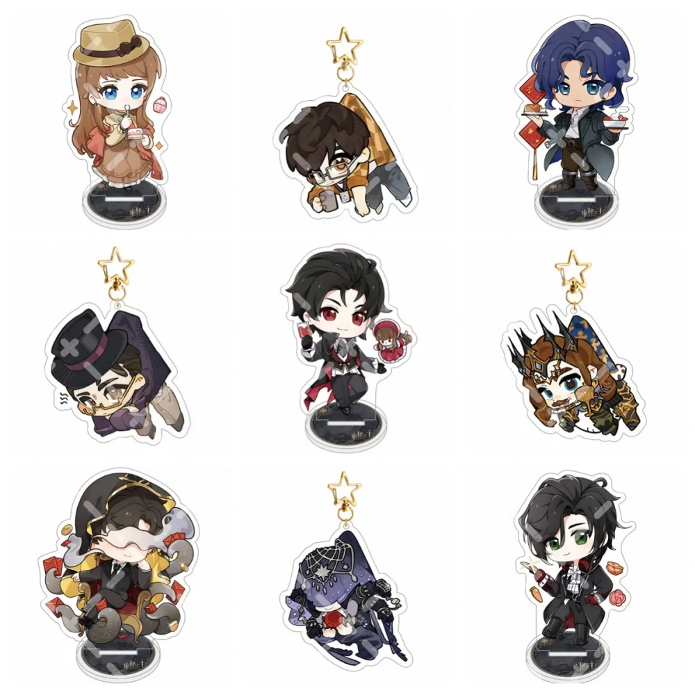 Lord of the Mysteries Novel Characters 10cm Acrylic Stand & Keychain, Klein Moretti Cosplay Figure, Desktop Decor, Bag Pendant,