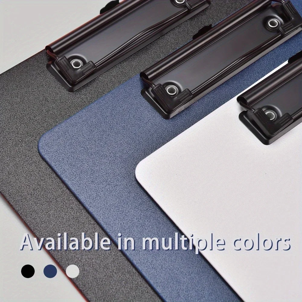 1PC A5 File Folder Clipboard Writing Pad Memo Clip Board Clips Test Paper Storage Organizer School Supplies Office Stationary