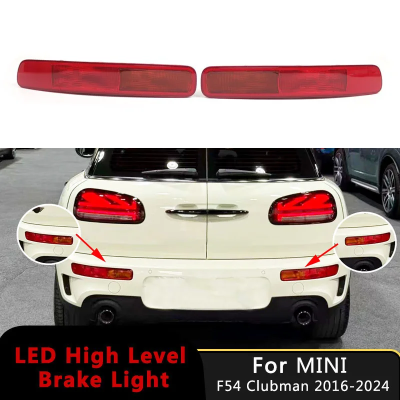 

Car Taillight Fog Light Rear Bumper Tail Lamp Bumper Reflector For BMW MINI Cooper F54 Clubman/S 2016-2024 Auto Accessories
