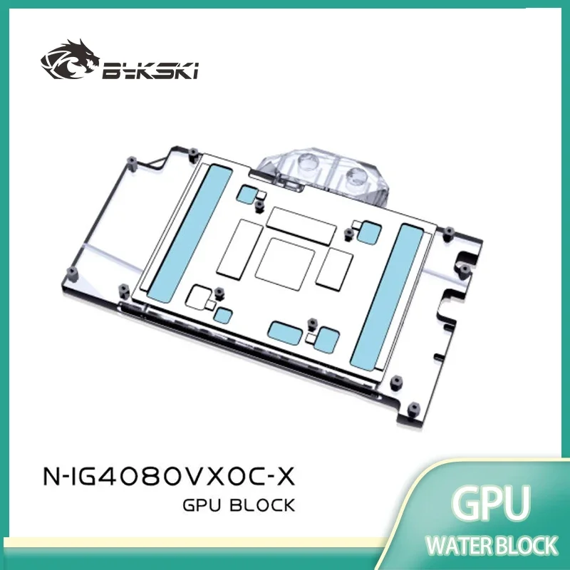 Bykski GPU Block for Colorful IGame RTX 4080/4070/4070ti Super Vulcan/Neptune/Advanced Video Card Water Cooling N-IG4080VXOC-X